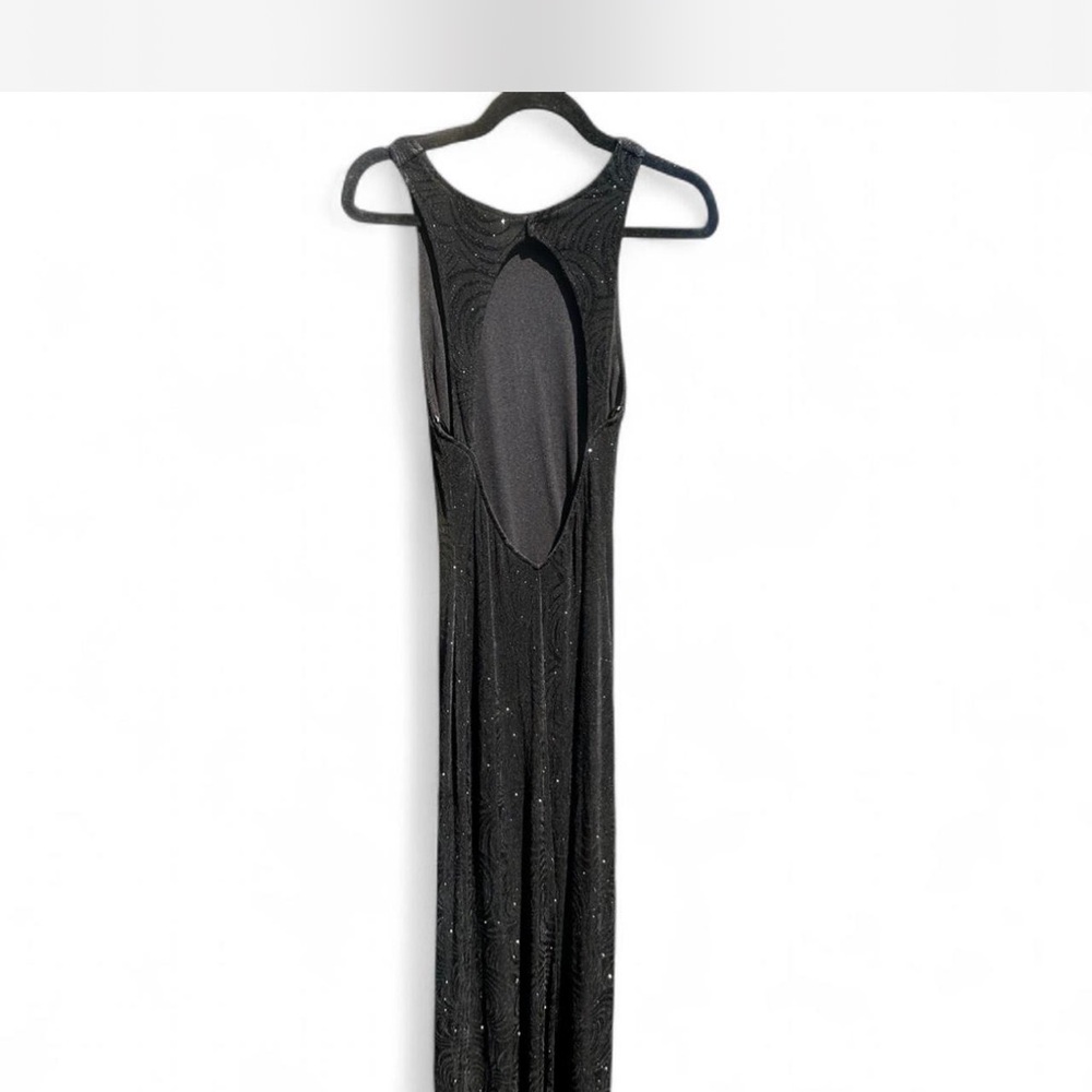 Cache Black Backless Gown